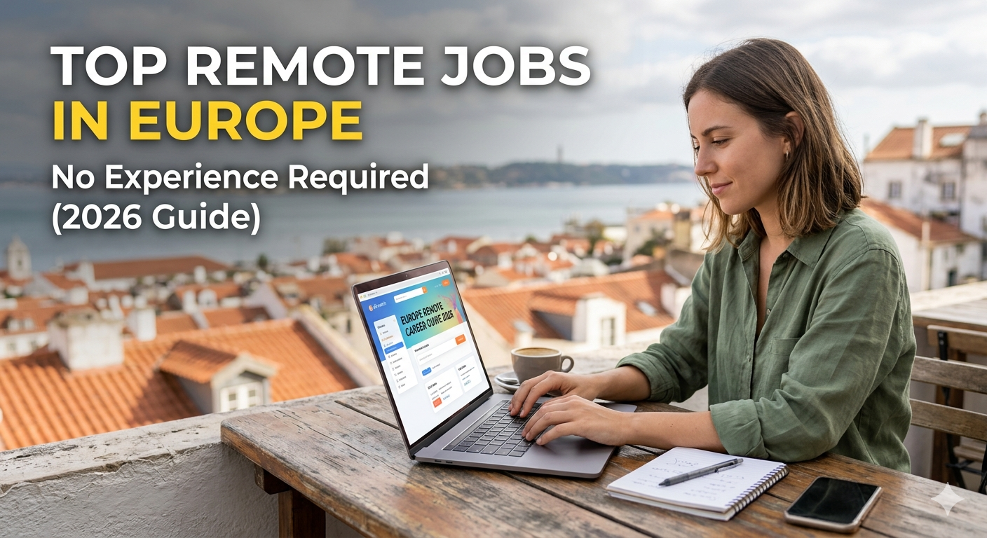 Top Remote Jobs in Europe With No Experience Required (2026 Guide)